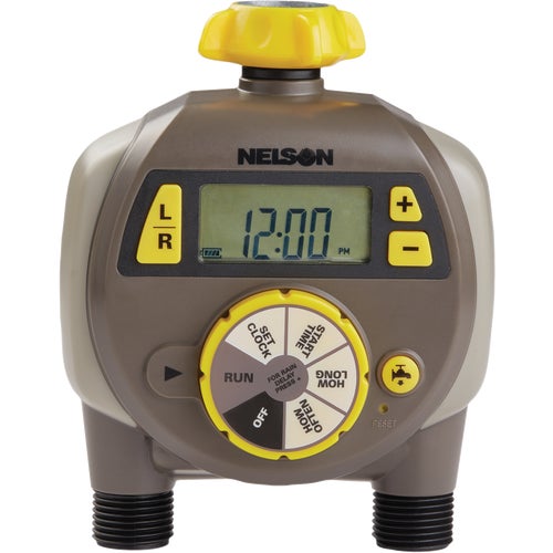 856124-1001 Nelson Electronic Water Timer With LCD Display