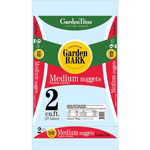 GT 00121 Garden Time Decorative Bark Mulch Nuggets