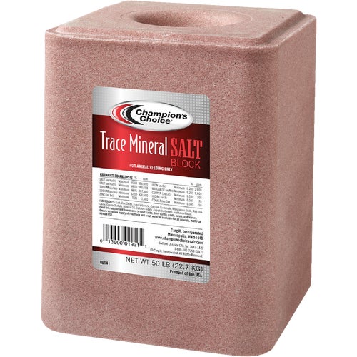 100012624 Champions Choice Trace Mineral Salt Block