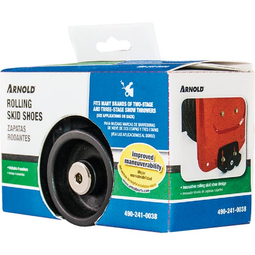 490-241-0038 Arnold Snow Blower Rolling Skid Shoe