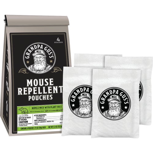 GMM-4-15 Grandpa Guss All Natural Mouse Repellent Pouch