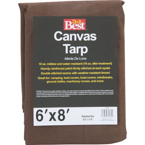 TCR10006008T Do it Best Canvas Tarp