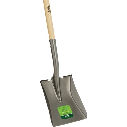 710537 Best Garden Wood Handle Square Point Shovel