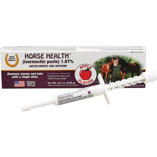 100503595 Horse Health Equine Ivermectin Paste Dewormer 100503595, dewormer