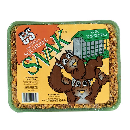 6205 C&S Squirrel Food Snack Cake