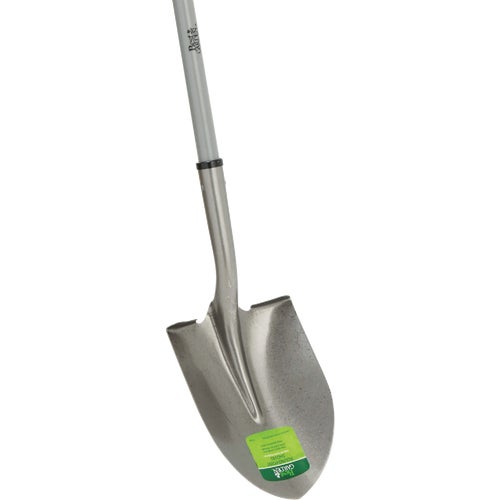 761606 Best Garden Fiberglass Handle Round Point Shovel