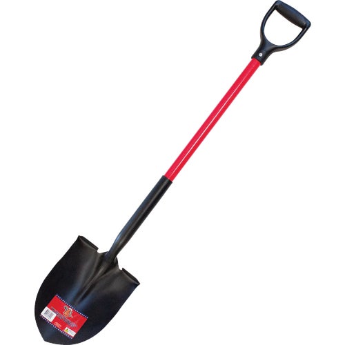 62510 Bully Tools Open Back Fiberglass D-Handle Shovel