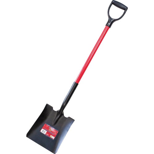 62520 Bully Tools Open Back Fiberglass Square Shovel