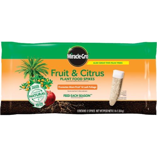 4852012 Miracle-Gro Fruit & Citrus Fertilizer Spikes