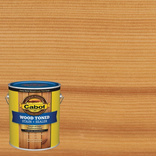 140.0019200.007 Cabot VOC Wood Toned Deck & Siding Exterior Stain & Sealer