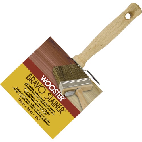 F5119-4 3/4 Wooster Bravo Stainer Stain Brush