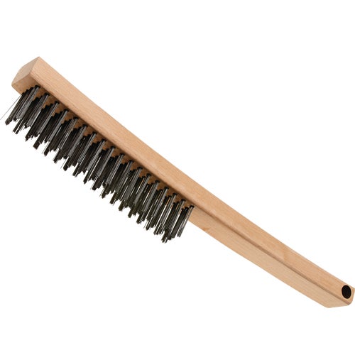 471 Best Look Long Wood Handle Wire Brush