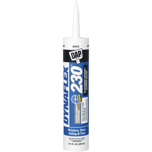 18275 DAP DYNAFLEX 230 100% Waterproof Window, Door, Siding, & Trim Sealant