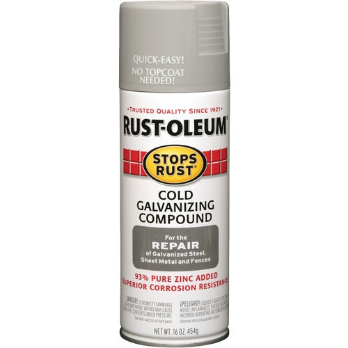 7785830 Rust-Oleum Stops Rust Cold Galvanizing Compound Anti-Rust Spray Paint