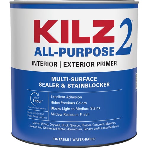 20000P KILZ 2 Latex Interior/Exterior Sealer Stain Blocking Primer