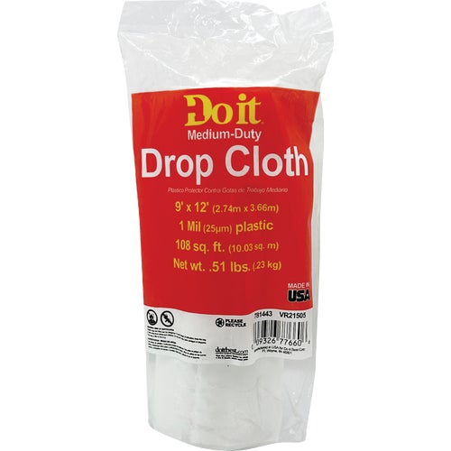 P911RDI Do it Plastic Drop Cloth