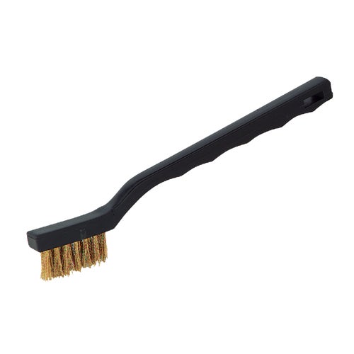 46605 Hyde Brass Bristle Mini Wire Brush