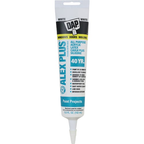 18152 Dap Alex Plus All Purpose Siliconized Acrylic Latex Caulk