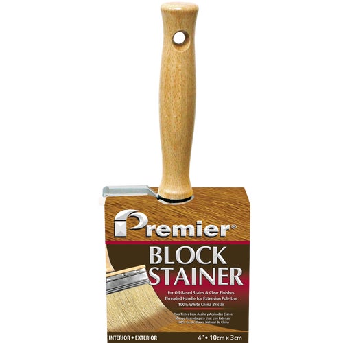 B200-40 Premier Professional Bristle Block Stain Brush