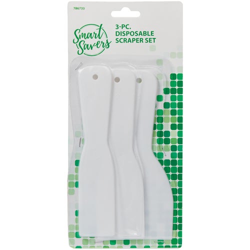 80025 Smart Savers Disposable Scraper Putty Knife Set