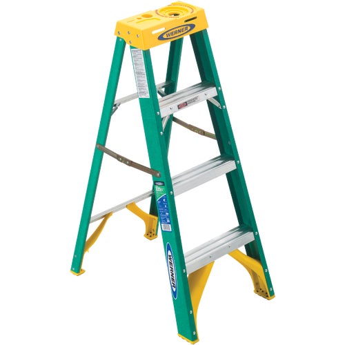 5908 Werner Type II Fiberglass Step Ladder