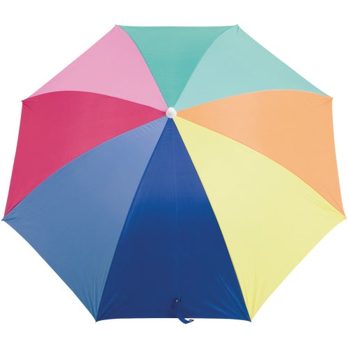 UB884-201775PK12 Rio Brands Multi-Color Nylon Beach Umbrella