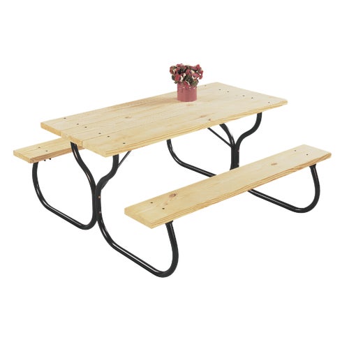 FC-30 Jack Post Fiesta Charm Picnic Table - Frame Only