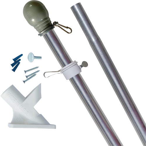 SSTINT-AM6 Valley Forge American Flag 6 Ft. Stainless Steel Pole Kit