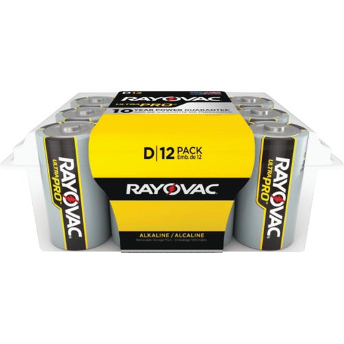 ALD-12PPJ Rayovac UltraPro D Alkaline Battery