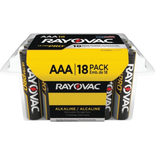 ALAAA-18PPJ Rayovac UltraPro AAA Alkaline Battery