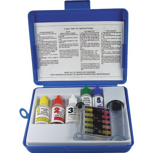 00-486 JED Pool 4-Way Test Kit