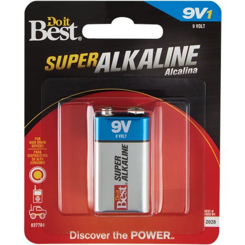 DIB837784 Do it Best 9V Alkaline Battery