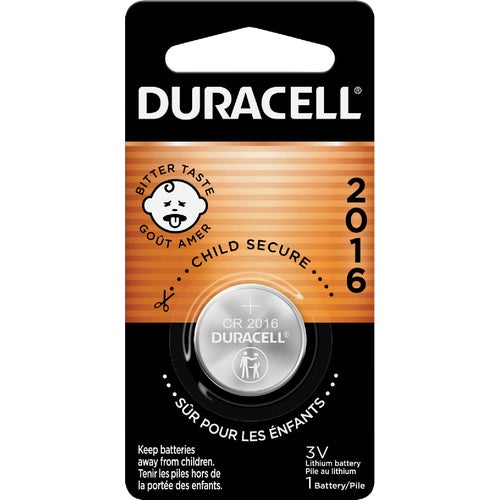 30187 Duracell 2016 Lithium Coin Cell Battery