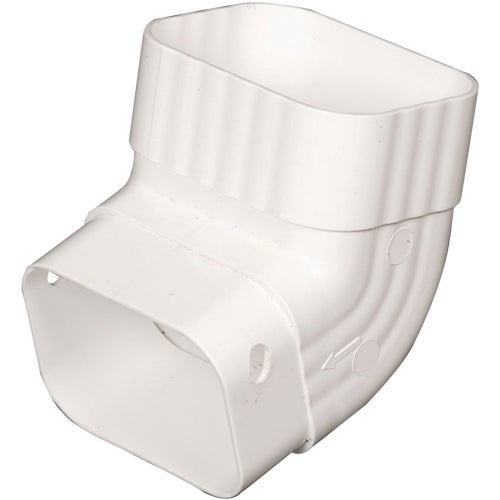 M0627 Amerimax Vinyl Front Downspout Elbow