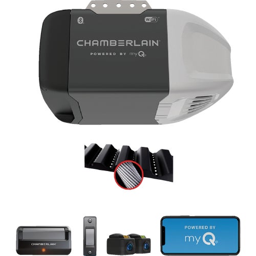 B2202 Chamberlain B2202 1/2 HP myQ Smart Belt Drive Garage Door Opener