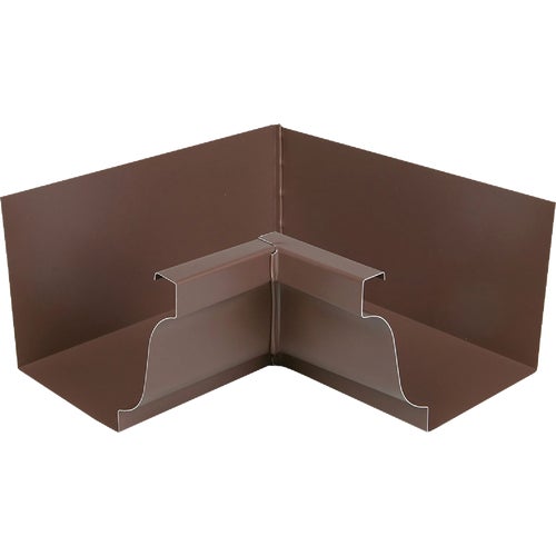 1920119 Amerimax 4 In. Galvanized Steel Mitre Gutter Inside Corner