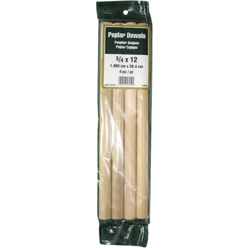 448250 Madison Mill Poplar Dowel Rod