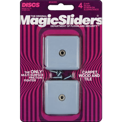 4051 Magic Sliders Screw-On Square Sliding Disc