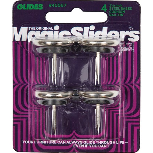 45567 Magic Sliders Nail-On Furniture Glide