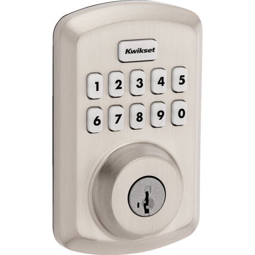 992500-002 Kwikset Powerbolt 250 10-Button Keypad Electronic Deadbolt Lock