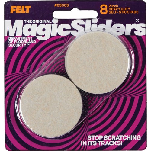 63003 Magic Sliders Self Adhesive Felt Furniture Pad