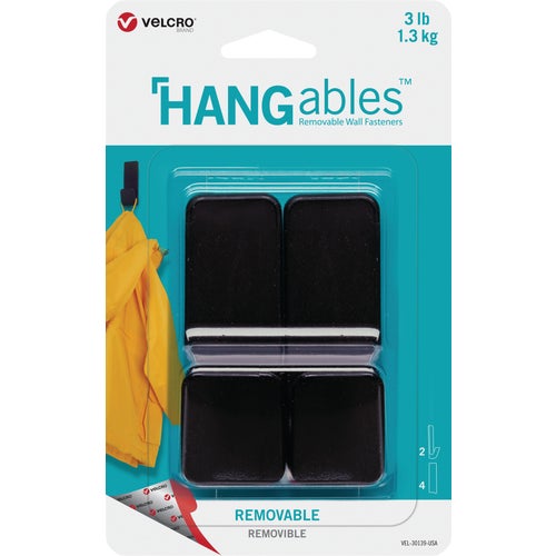 VEL-30139-USA VELCRO Brand Hangables Adhesive Backing Hook & Loop Hook