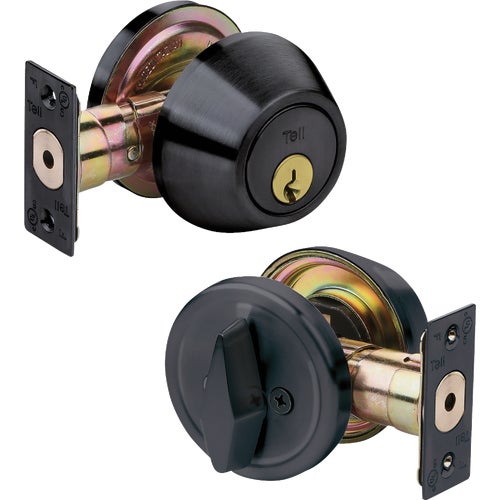 CL102906 Tell Commercial Single Cylinder Deadbolt