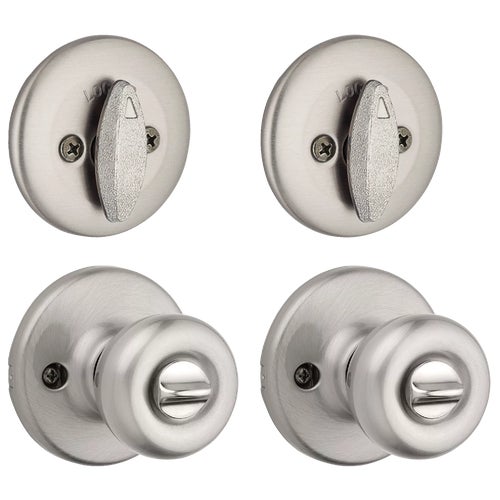 92420-036 Kwikset Tylo Deadbolt and Door Knob Combo