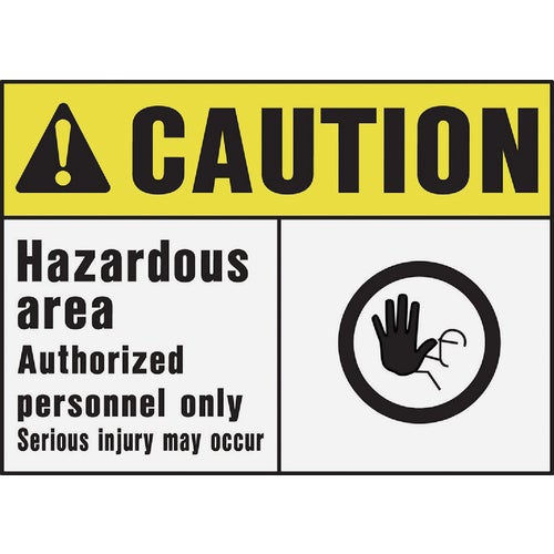 5571 Hy-Ko Caution Sign