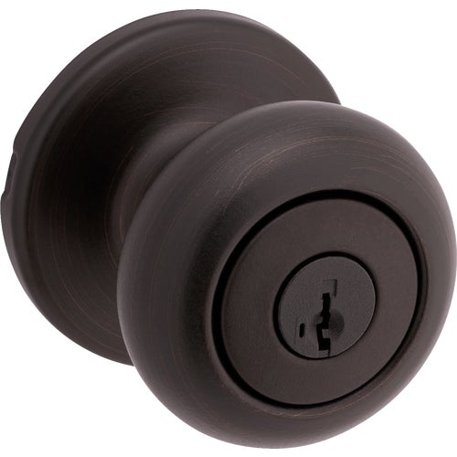 400CV 11P SMT CP K6 V2 Kwikset Signature Cove Entry Door Knob Lockset with Smartkey