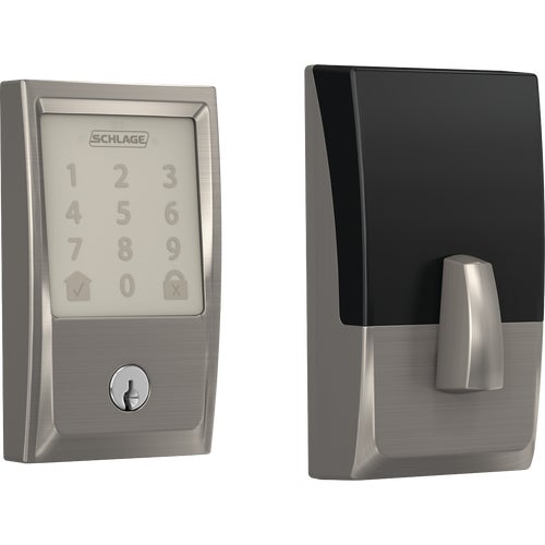 BE489WB V CEN 619 Schlage Encode WiFi Enabled Single Cylinder Electronic Deadbolt