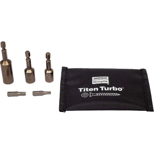 TNTINSTALLKIT Simpson Strong-Tie Titen Turbo Installation Tool Kit Concrete & Masonry Anchors