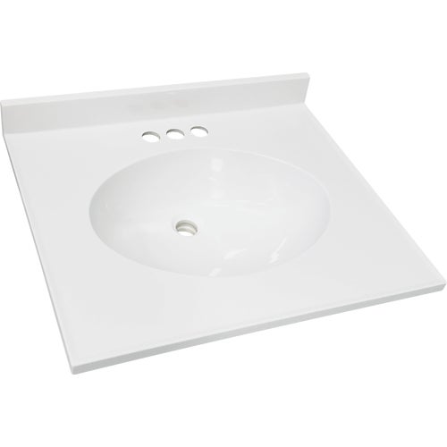 OB2519330 CraftMark High Gloss Round Bowl Vanity Top