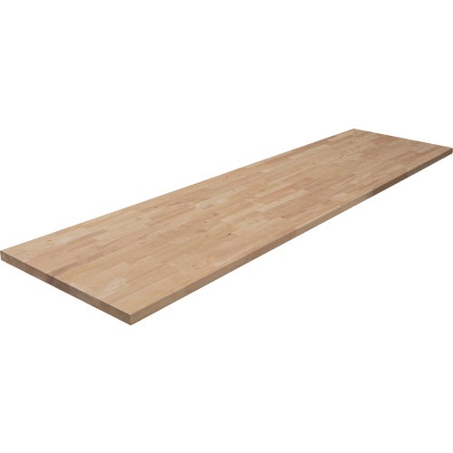 54111 VT Industries CenterPointe Unfinished Hevea Wood Butcher Block Countertop